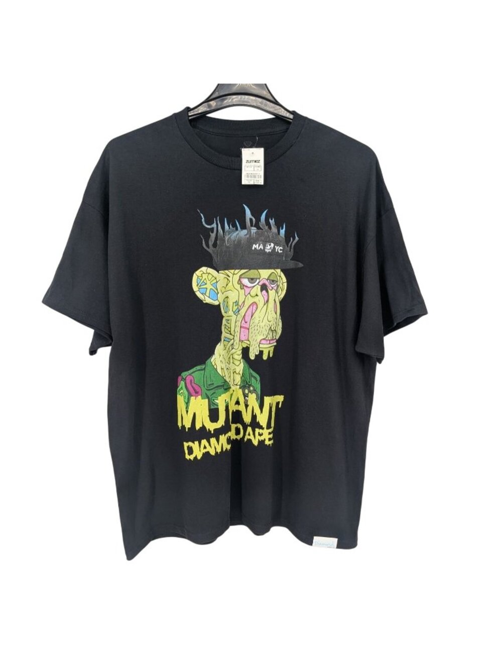 Diamond Supply Co Mutant Graphic T Shirt Streetwear Y2K Skater Grunge 2XLarge